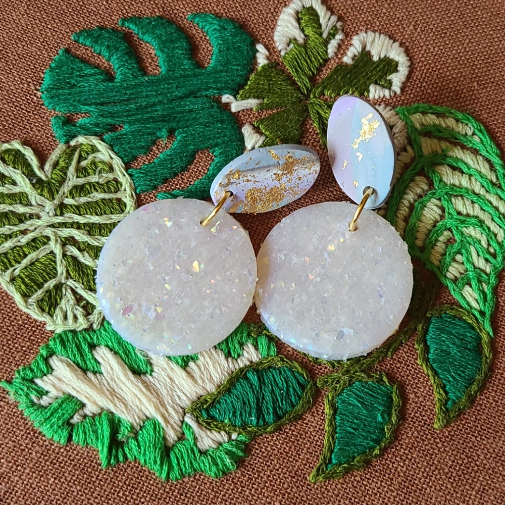 Gorgeous Polymer Clay Earrings - Picture 2 of 6